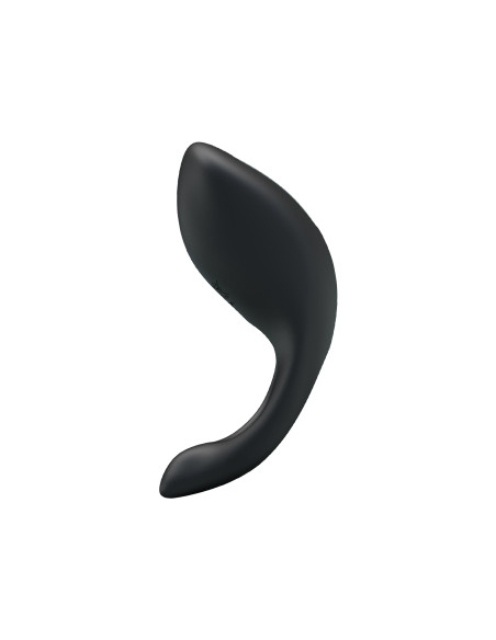 Party Up pierścień erekcyjny wibrujący silikonowy ładowany usb kolor czarny King