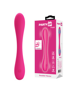 Party Up wibrator mini ładowany usb kolor różowy Frank