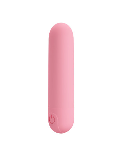 Party Up wibrator mini typ bullet ładowany usb kolor pudrowy różowy Henry