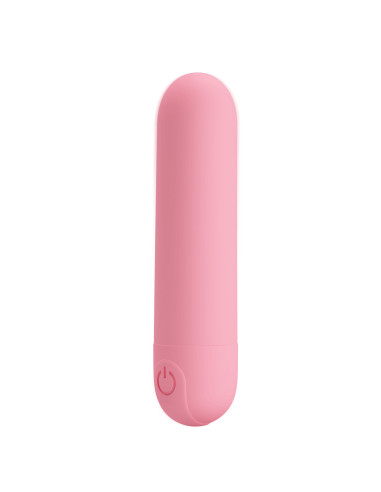 Party Up wibrator mini typ bullet ładowany usb kolor pudrowy różowy Henry