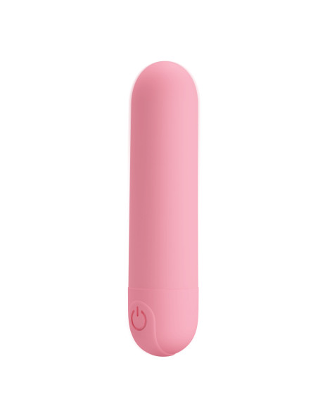 Party Up wibrator mini typ bullet ładowany usb kolor pudrowy różowy Henry