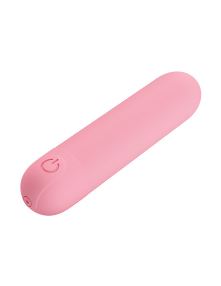 Party Up wibrator mini typ bullet ładowany usb kolor pudrowy różowy Henry