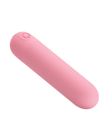 Party Up wibrator mini typ bullet ładowany usb kolor pudrowy różowy Henry
