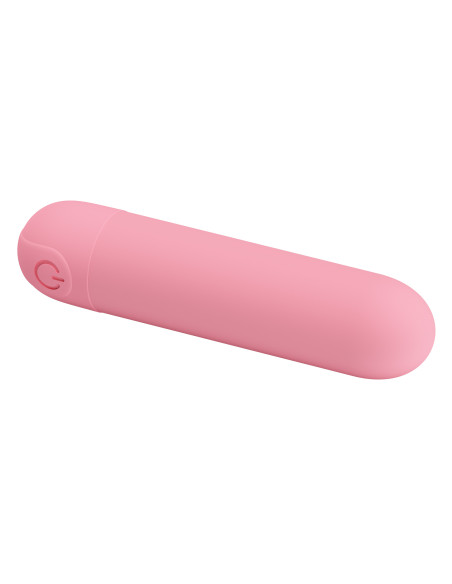 Party Up wibrator mini typ bullet ładowany usb kolor pudrowy różowy Henry