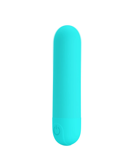 Party Up wibrator mini typ bullet ładowany usb kolor turkusowy Harry