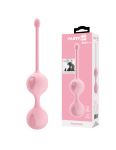 Party Up kulki kegla silikonowe pudrowy kolor róż Rebecca