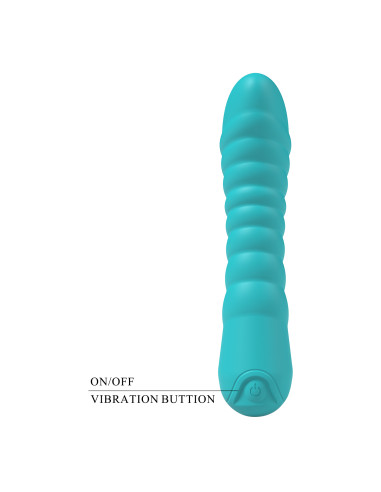 Party Up wibrator silikonowy ładowany usb kolor turkusowy Jaylei