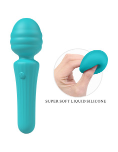 Party UP masażer kulowy magiczna różdżka ładowany usb kolor turkusowy Duuna 2