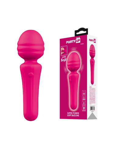 Party UP masażer kulowy magiczna różdżka ładowany usb kolor różowy Duuna