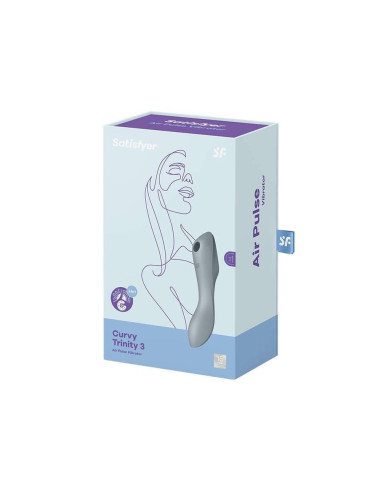 Vibrator - Curvy Trinity 3 (Blue Grey)