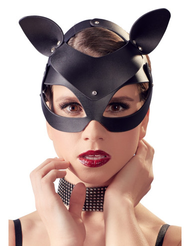 Bad Kitty Cat Mask Rhinestones