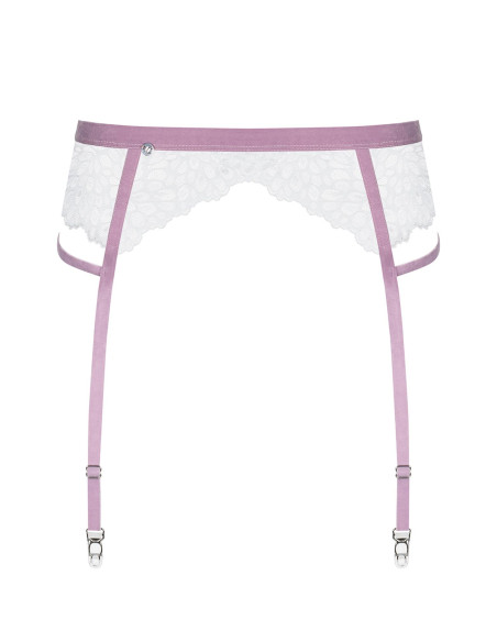Bielizna-Lilyanne pas do pończoch biały L/XL