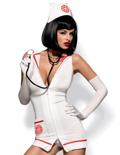 Bielizna-Emergency dress kostium  S/M + stetoskop