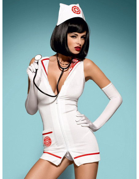 Bielizna-Emergency dress kostium  S/M + stetoskop