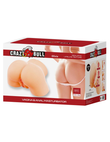 Crazy Bull Olivia Vagina & Anal Masturbator