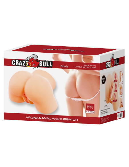 Crazy Bull Olivia Vagina & Anal Masturbator