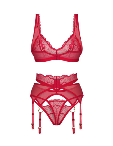 Cupide Desir komplet 3-częściowy  L/XL