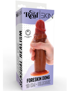 ToyJoy Get Real Silicone Foreskin Dong 19 cm