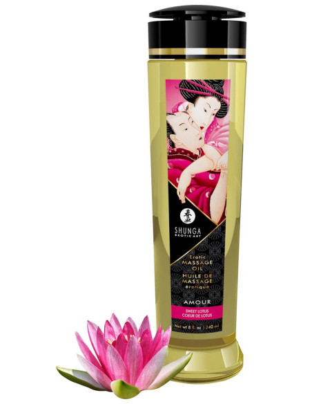 Massage Oil Amour SWEET LOTUS