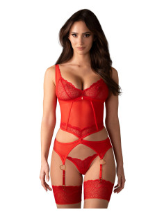 Cupide Desir gorset i stringi  L/XL