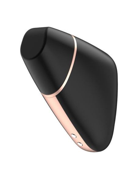 Wibrator - Love Triangle Air Pulse Stimulator + Vibration Black