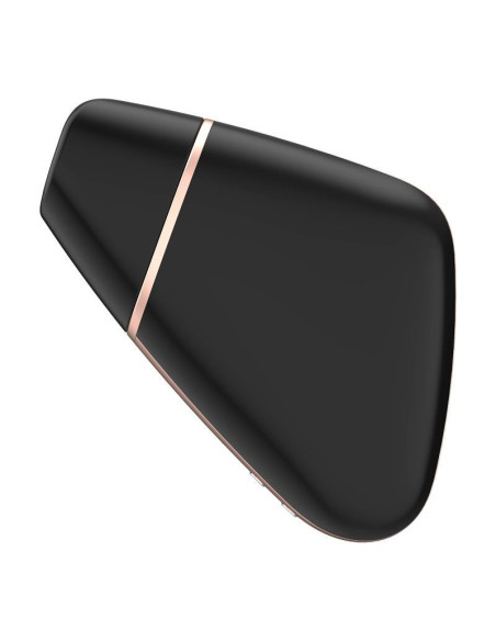 Wibrator - Love Triangle Air Pulse Stimulator + Vibration Black