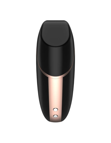Wibrator - Love Triangle Air Pulse Stimulator + Vibration Black