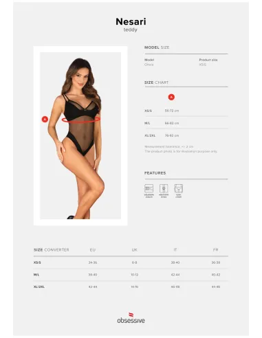 Nesari body otwarte XL/2XL