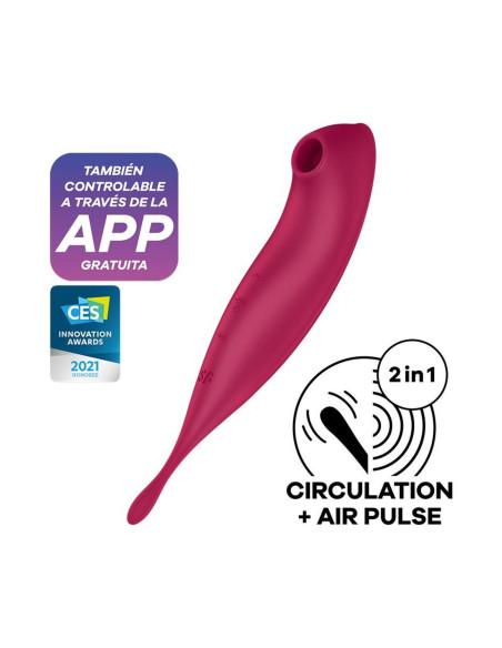 Twirling Pro Connect App dark red