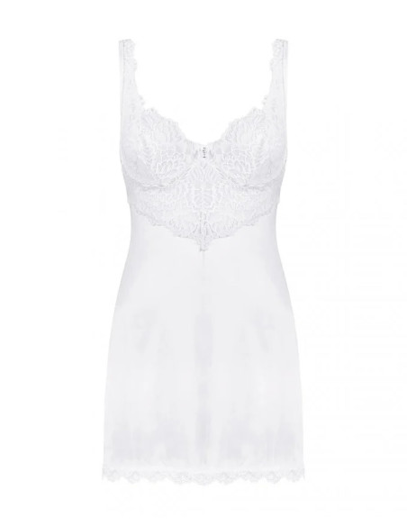 Bielizna-Amor Blanco koszulka i stringi biały  L/XL