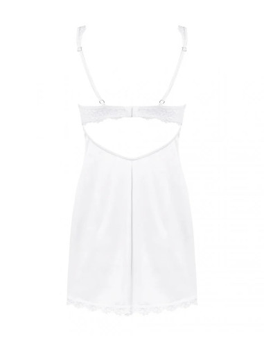 Bielizna-Amor Blanco koszulka i stringi biały  L/XL