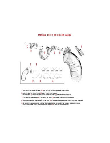 Model 05 Chastity Cock Cage - 14 cm