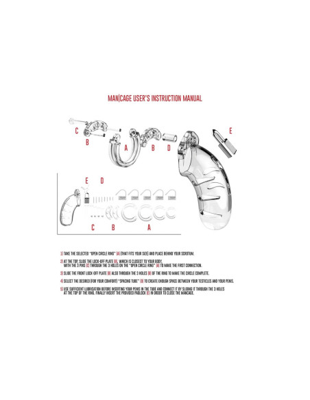 Model 05 Chastity Cock Cage - 14 cm