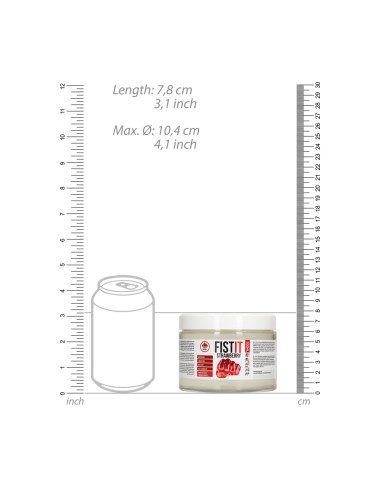 Extra Thick Lubricant - Strawberry - 17 fl oz / 500 ml