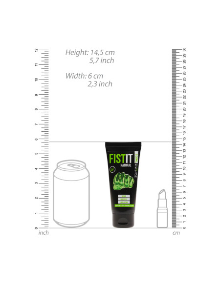 Natural Water Based Lubricant - 3.4 fl oz / 100 ml