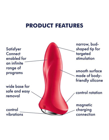 Plug-Rotator Plug 1 Connect App (Red)