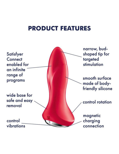 Plug-Rotator Plug 1 Connect App (Red)