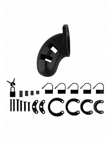 Model 01 - Chastity - 3.5"" - Cock Cage - Black