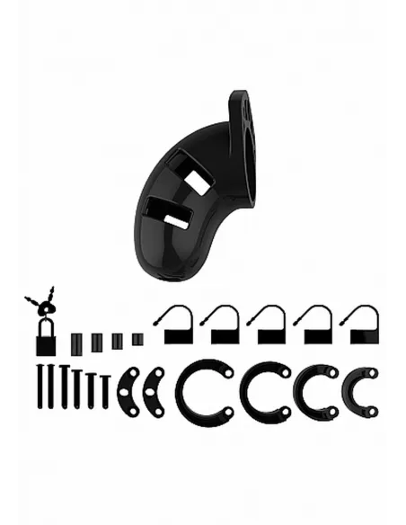Model 01 - Chastity - 3.5"" - Cock Cage - Black