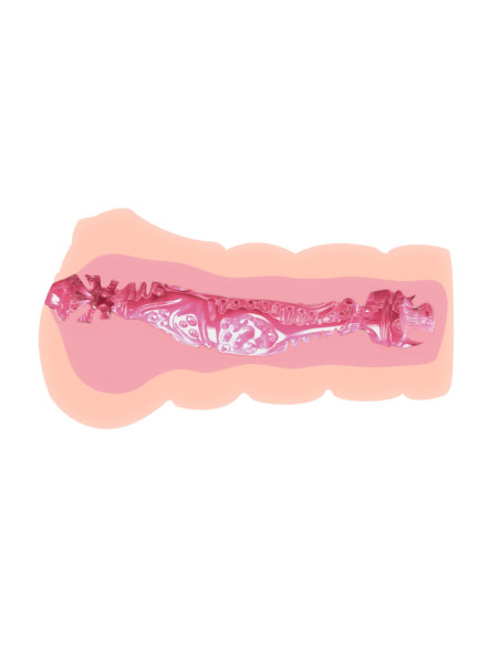 CRAZY BULL- REALISTIC 3D VAGINA, Water lubricant