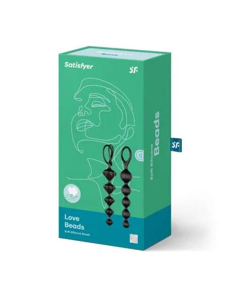 Zestaw - Satisfyer Love Beads (set of 2) (Black)