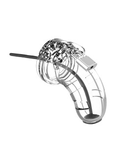 Model 15 - Chastity - 3.5"""" - Cock Cage - Transparent 2