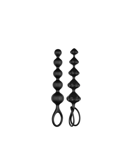 Zestaw - Satisfyer Love Beads (set of 2) (Black)