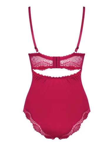 Bielizna-Rosalyne body czerwone  S/M