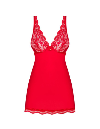 Bielizna-Luvae babydoll i stringi czerwona  S/M