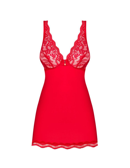 Bielizna-Luvae babydoll i stringi czerwona  S/M