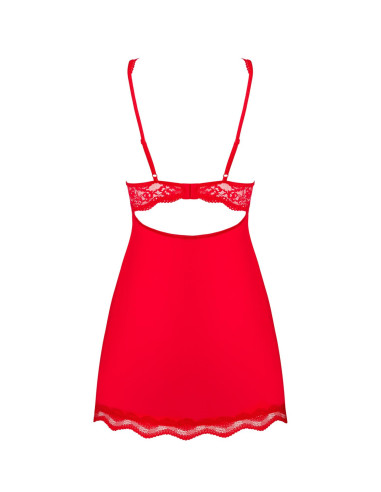 Bielizna-Luvae babydoll i stringi czerwona  S/M
