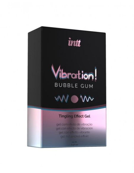 Żel-VIBRATION BUBBLE GUM 15 ml