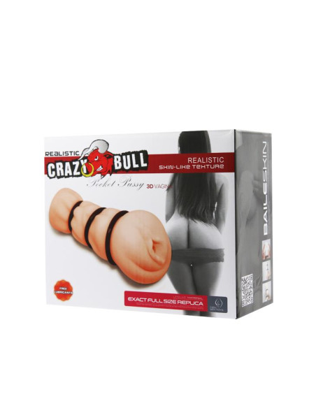 CRAZY BULL - Pocket Pussy 3D Vagina