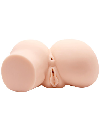 CRAZY BULL- THE REALISTIC Vagina And Anal, Vibration Double holes
